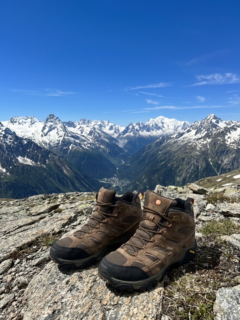 Men's Brown Hiking Boots - Rugged Trail Mid-Top 12 W